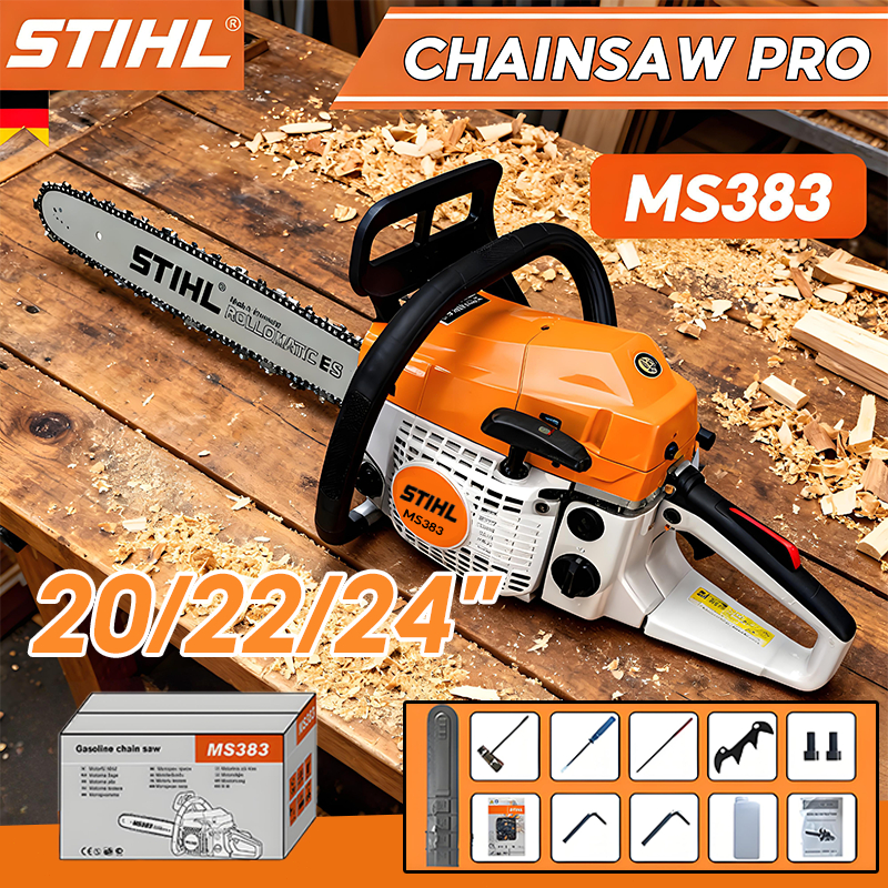 Gergaji Mesin Kayu Chainsaw Mini 20/22/24 Inch Gergaji Potong Pohon Kayu Original