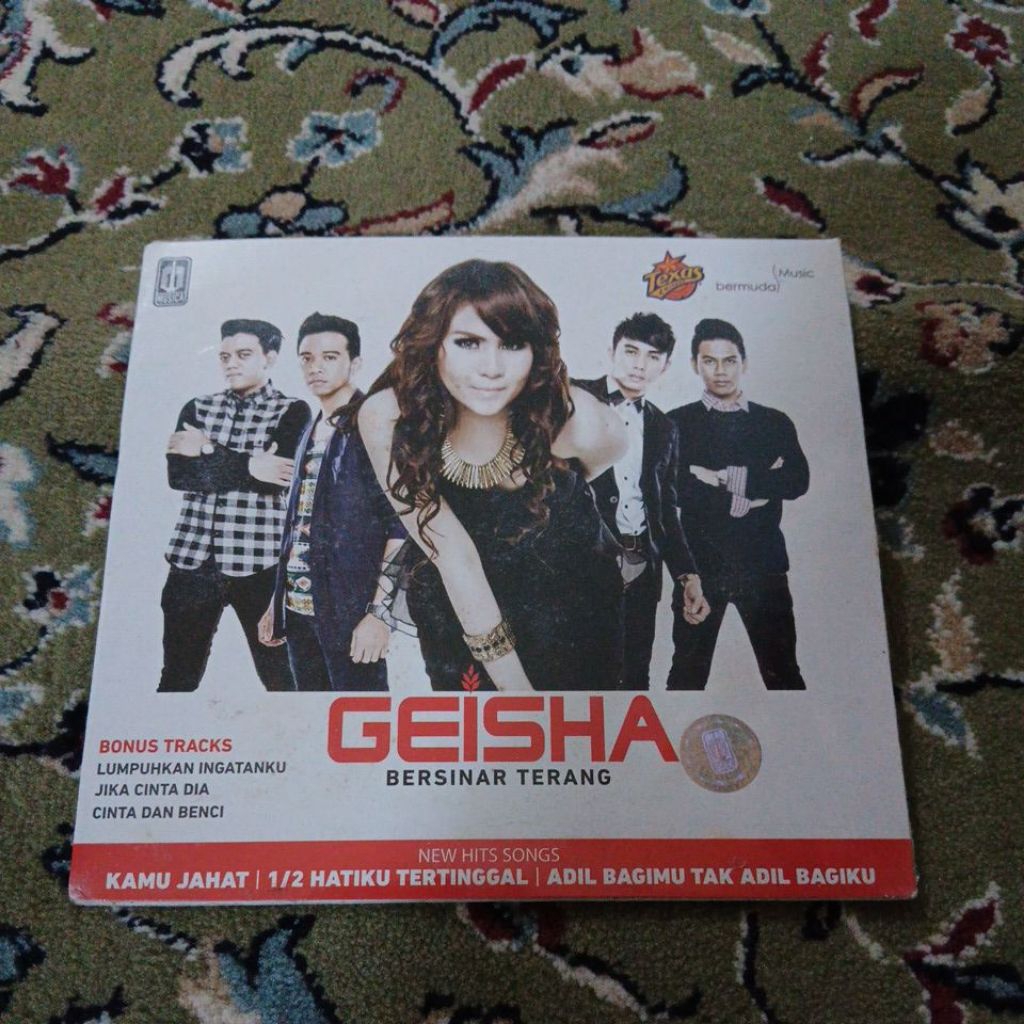 CD GEISHA - Bersinar Terang ( SEGEL )