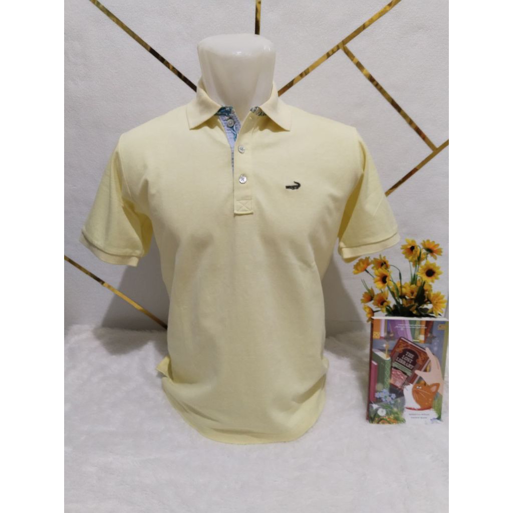 kaos kerah polo crocodil