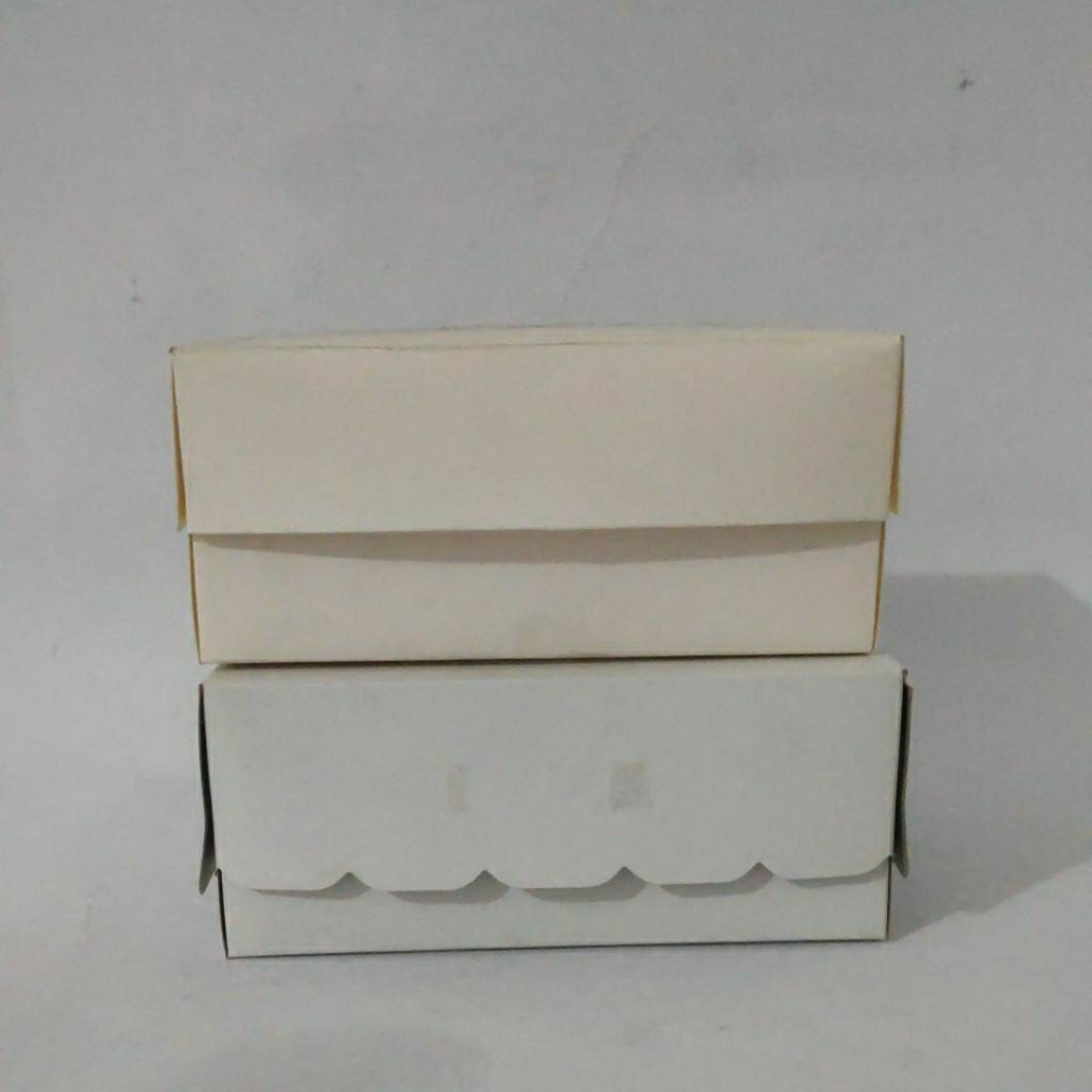DUS IVORY DUS PUTIH POLOS UKURAN 16X12