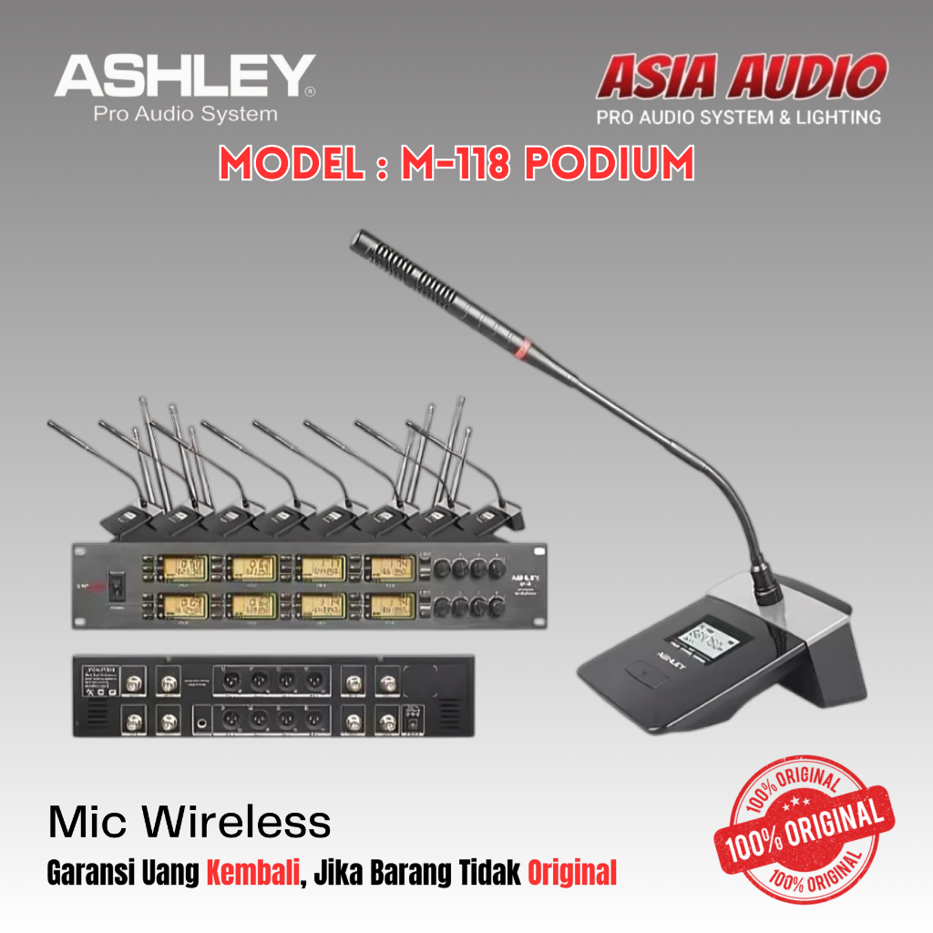MIC WIRELESS ASHLEY M118 PODIUM