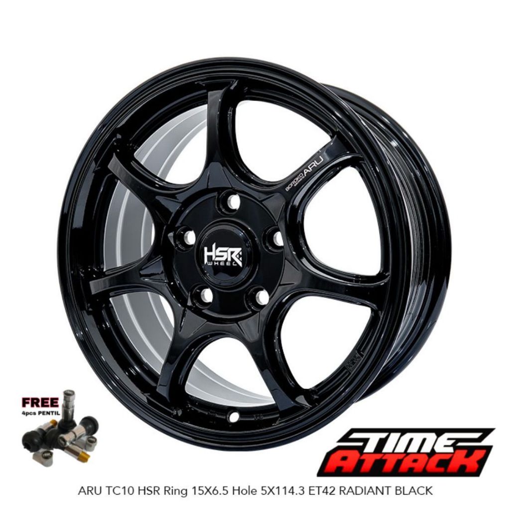 Velg Mobil Ertiga Ring 15 HSR WHEEL Tipe Aru TC10 Velg Hsr R15