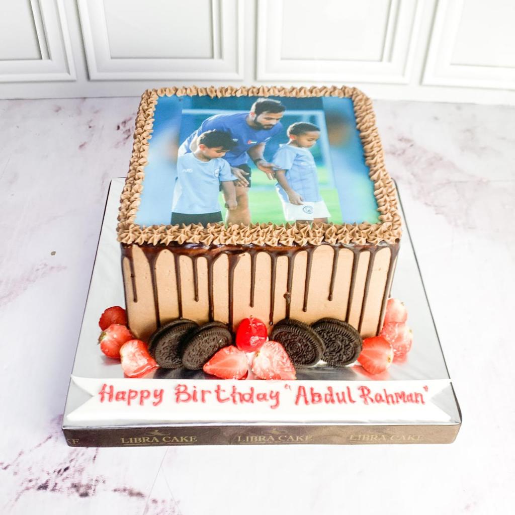 Kue Ulang Tahun/Birthday Cake/Kue Ultah Tema Edible foto/Foto Cake/Kue Birthday Jakarta