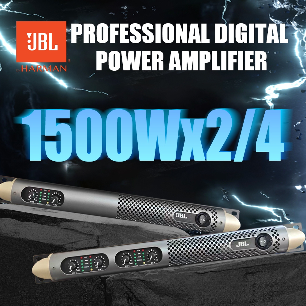 JBL KS2500/KS4500 power amplifier 1500W power amplifier metal casing mendukung 15 inci * 4 speaker