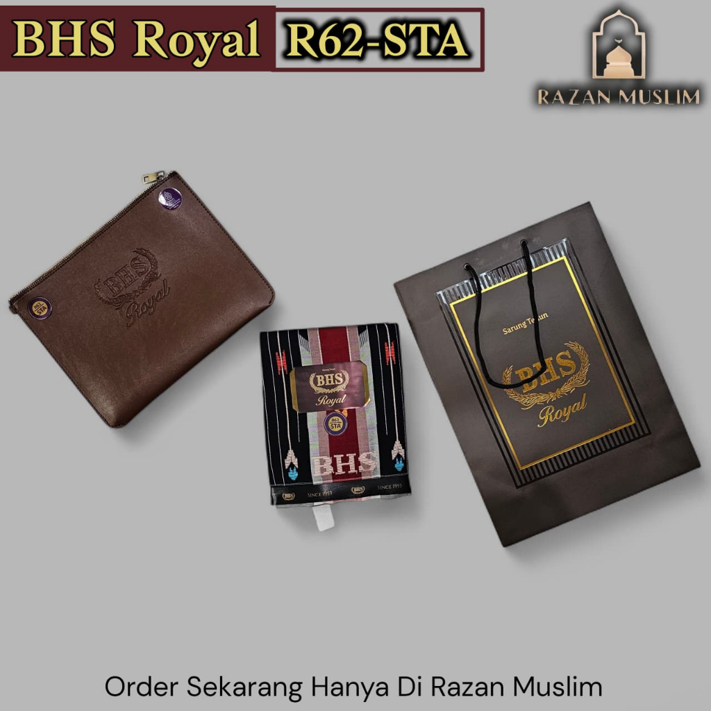 Sarung BHS Royal Motif R62 STA 100% Original