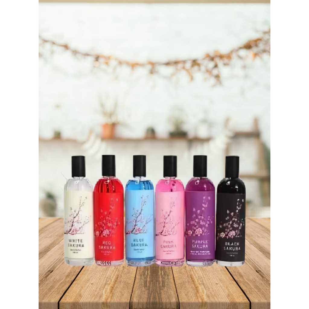 PROMO BELI 1 DAPAT 6 PARFUM SAKURA SERIES 100ML