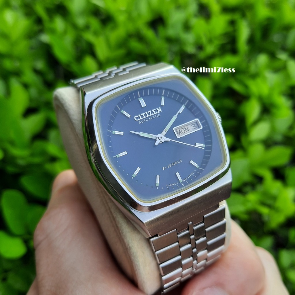 Jam tangan Citizen Watch Co automatic 21 jewels made in japan ref 51-2630 GN-4W-S