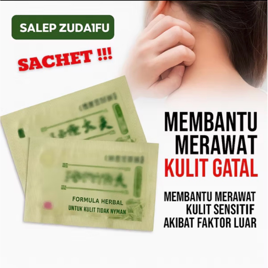 Cream Zudaifu sachet.