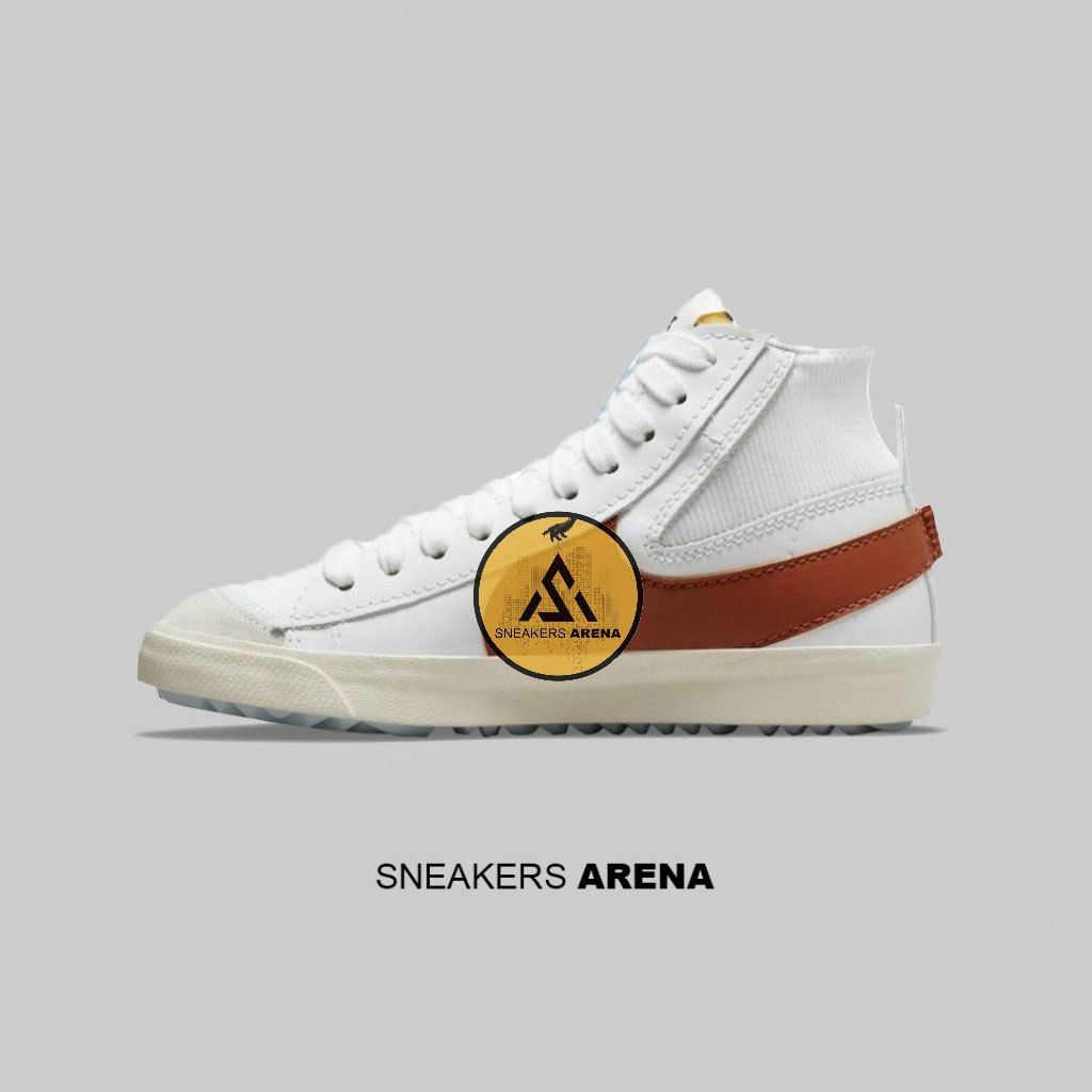 Sneakers Blazer Mid 77 Jumbo Sail Orange