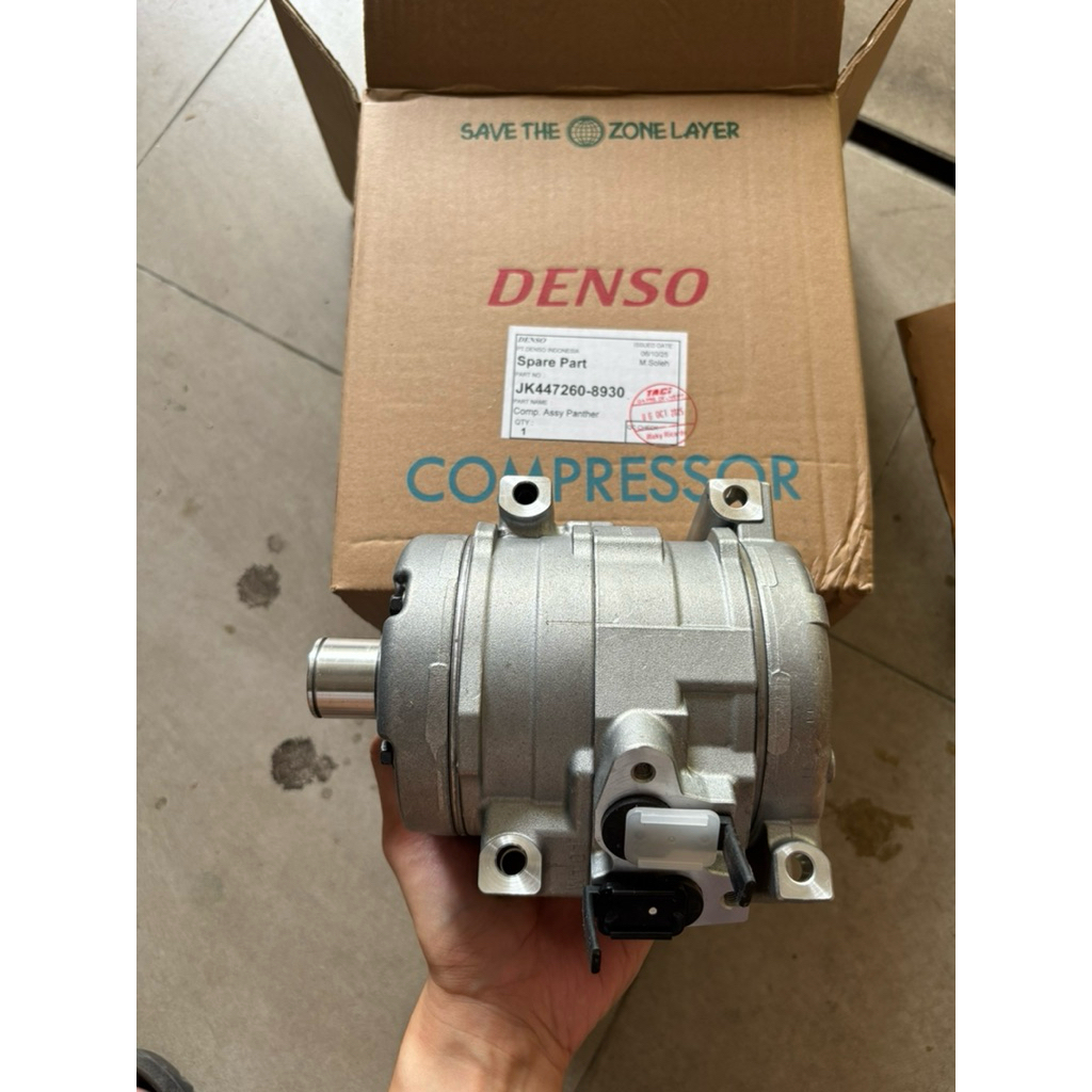 Kompresor Compressor AC Mobil Panther Touring DENSO Original 10S15C