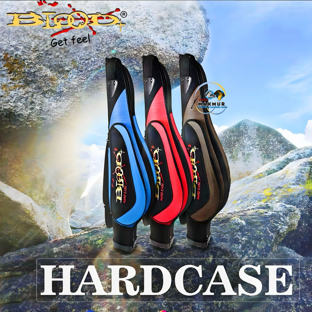 TAS Pancing Hardcase Blood I Fishing Bag Hardcase || Waterproof || Tas memakai mangkok