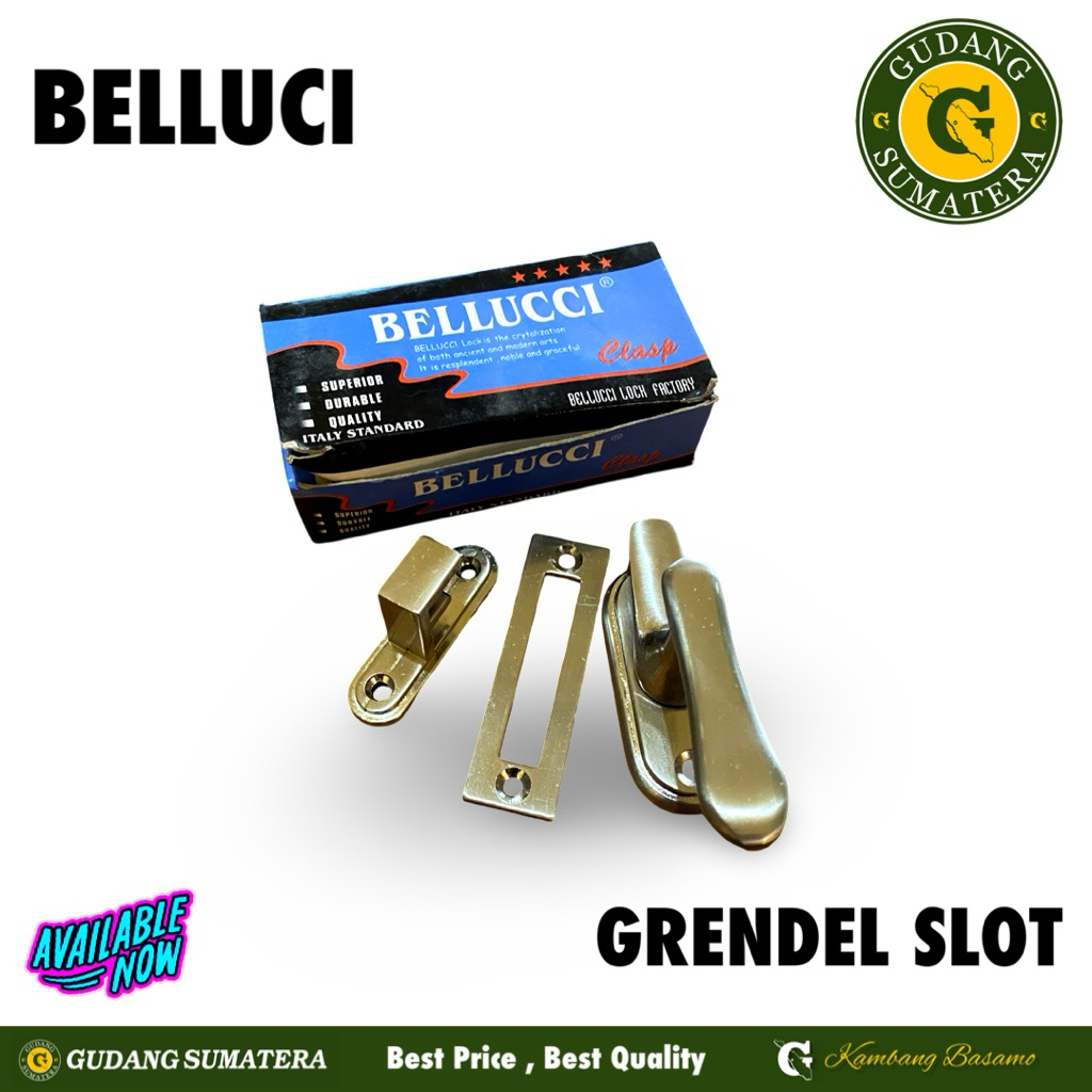 Rambuncis kunci jendela grendel slot/slot spanyolet/handle window BELLUCI