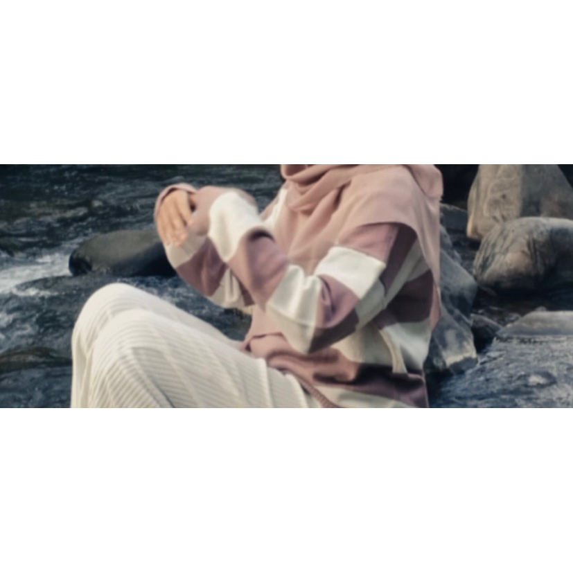 Prelove Sweater Rajut Lilac