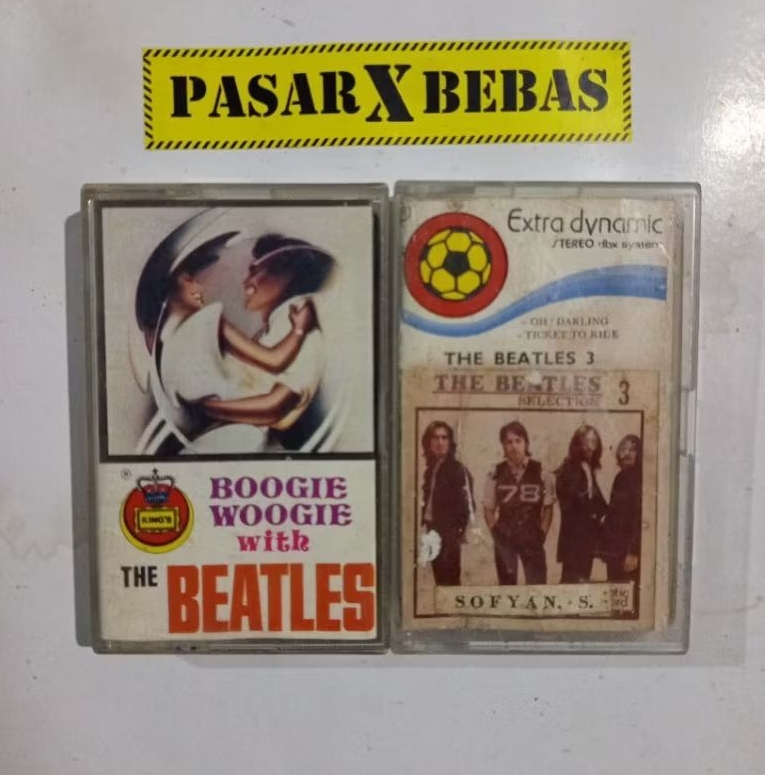 kaset the beatles - the beatles band