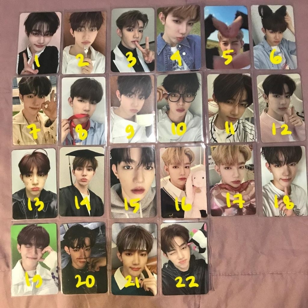 (2/2) [READY STOCK] PC ZHANG HAO ZEROBASEONE ZB1 POB LD YITS MELPO YHMAH CIPA BLUPA DICON ZERONI YUR