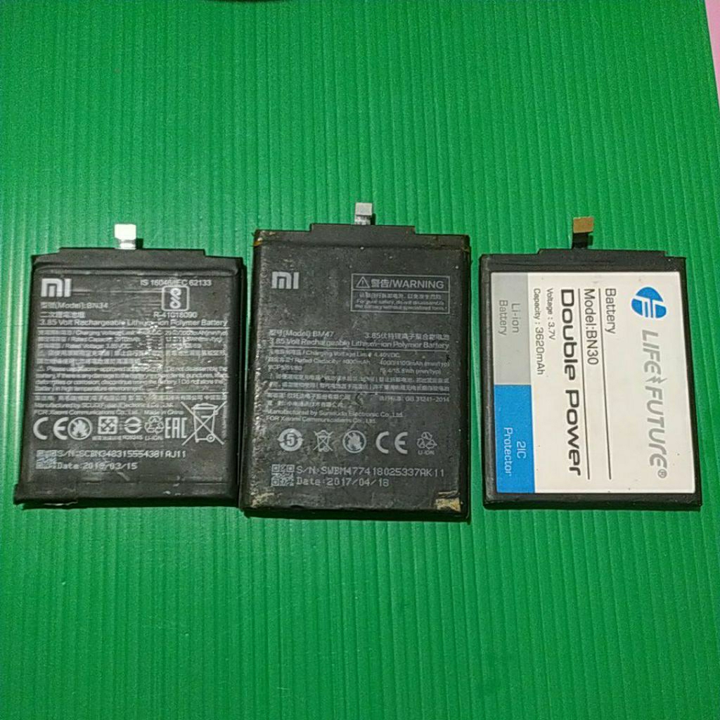 BateraiRedmi 5A/Redmi 4A/Redmi 4x ORI Cabutan