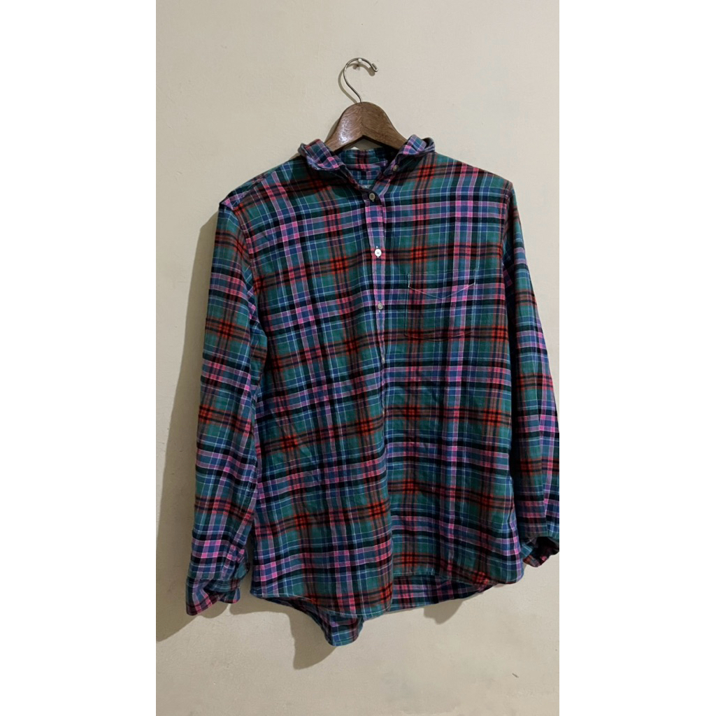 PL KEMEJA FLANEL WANITA UNIQLO