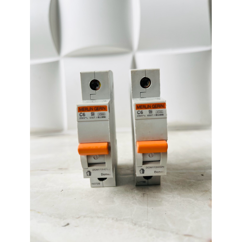 MCB Merlin Gerin 1Phase C6