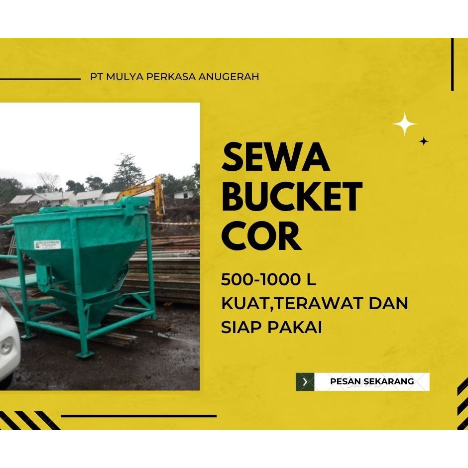 SEWA BUCKET COR TANGERANG SELATAN 500–1000 L