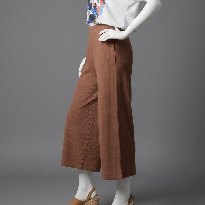 Kulot Knit Premium Wanita – Nyaman, Ringan & Elegan warna coklat dan coksu