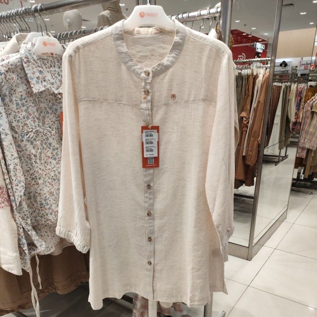 triset kemeja wanita