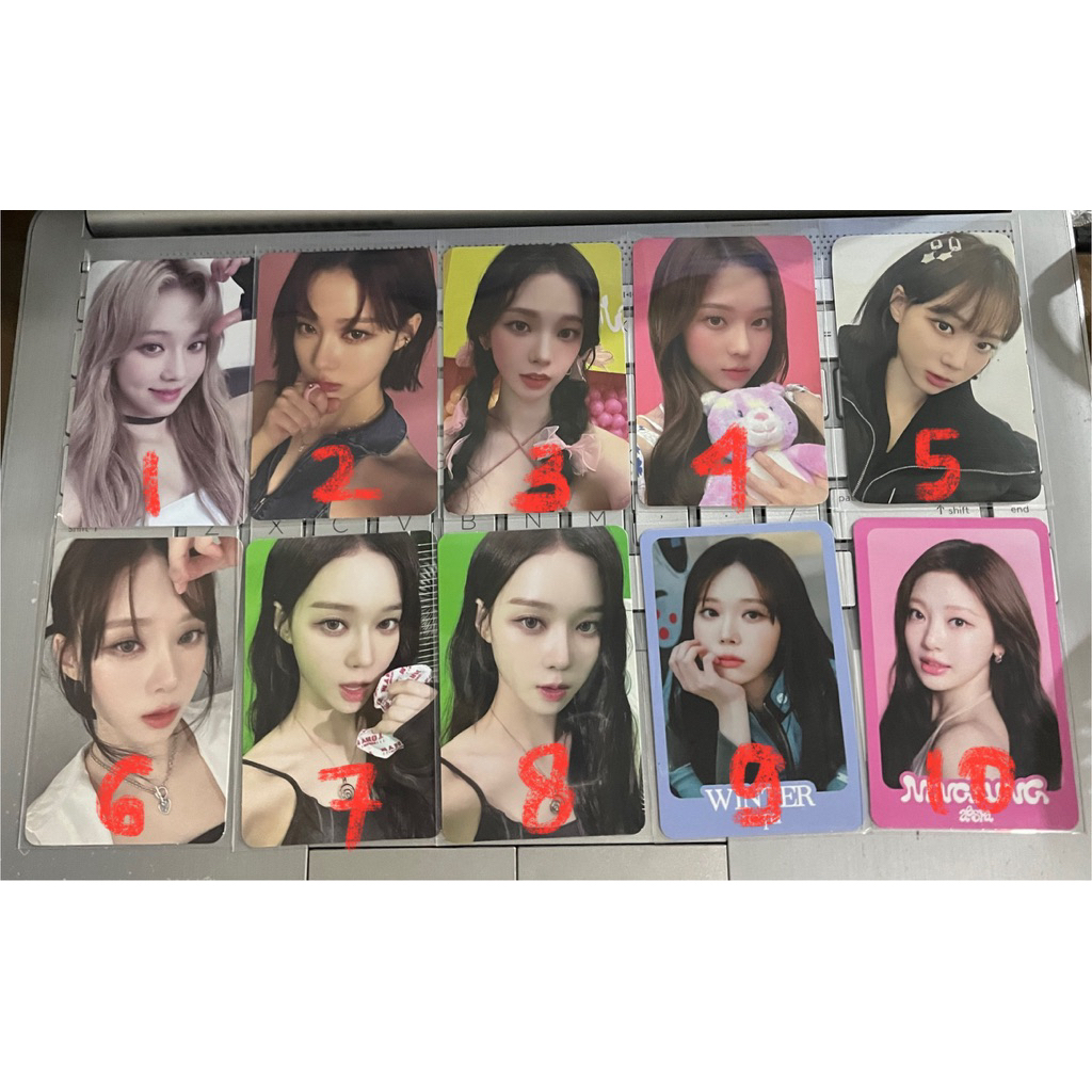 pc karina winter ningning rich man pob warner music jp whiplash kms beat appmus apple music annivers