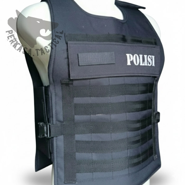 Rompi Polisi Pelindung Dada - Rompi Anti Angin Polos