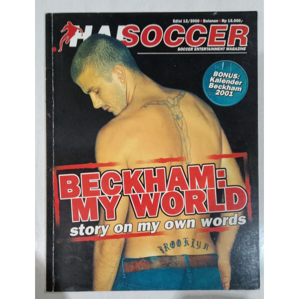 Majalah HAI SOCCER BECKHAM: Story on my own words