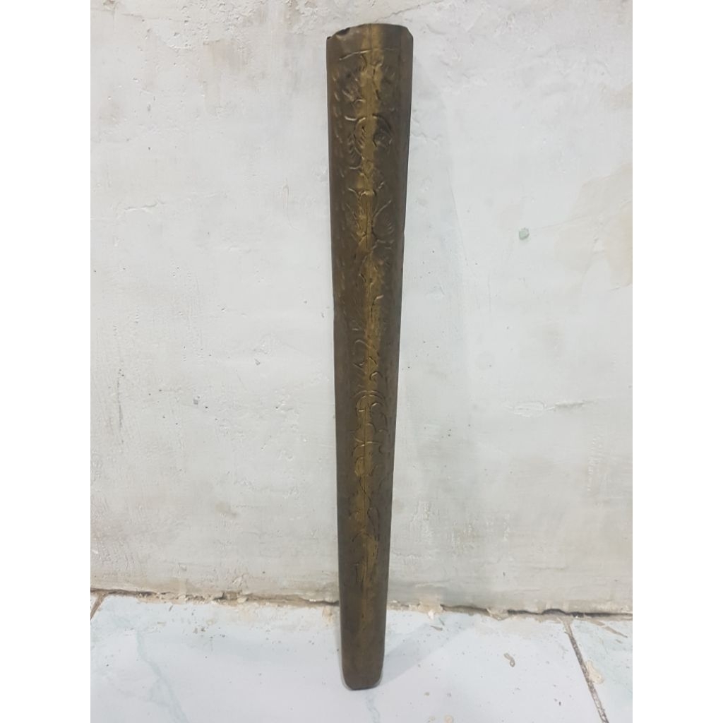 Pendhok Keris Lawasan Original Bahan Kuningan Asli