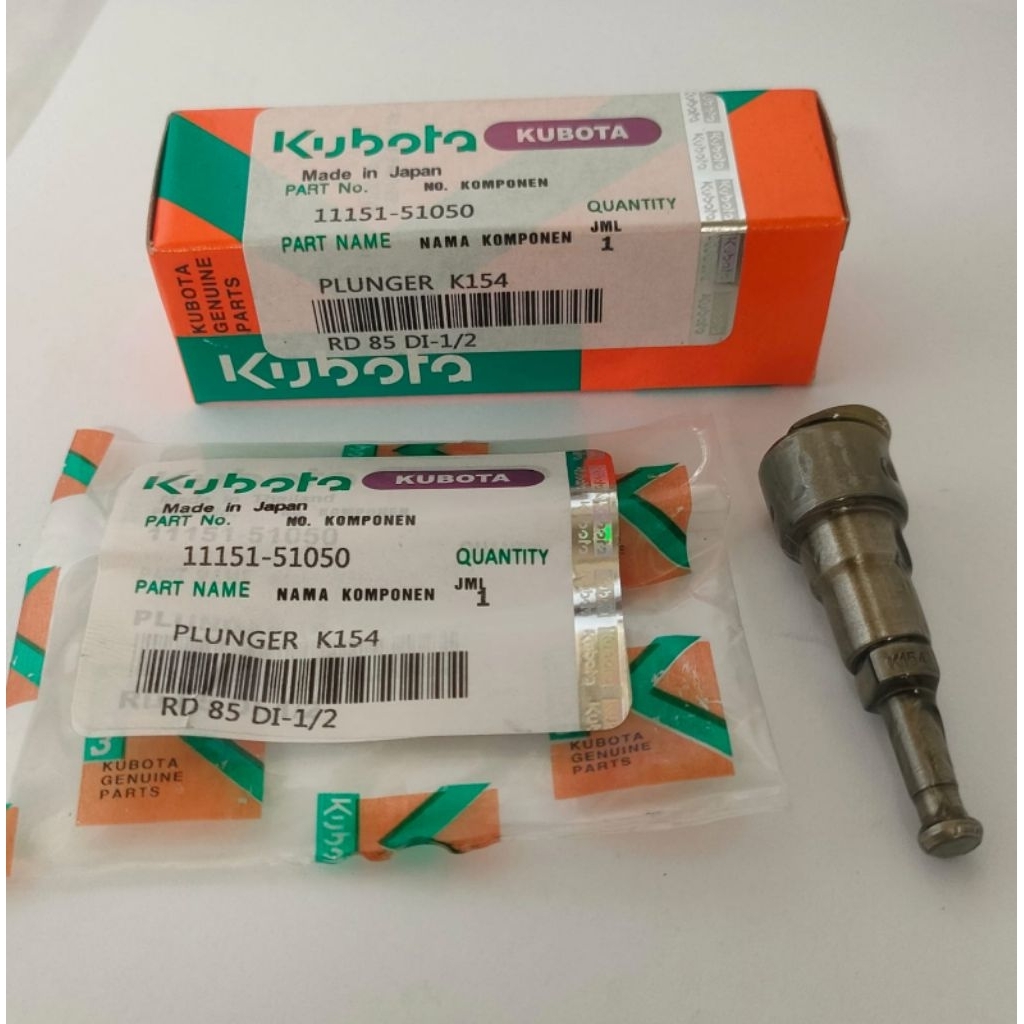 Plunger K154 Kubota Deisel RD85 T / RD85 S Kubota