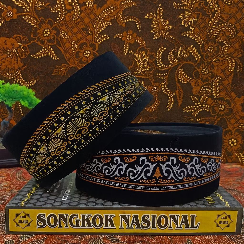 Peci Songkok Batik Budaya Nusantara Premium Elegan Pria Dewasa Anak muslim ngaji sholat kondangan
