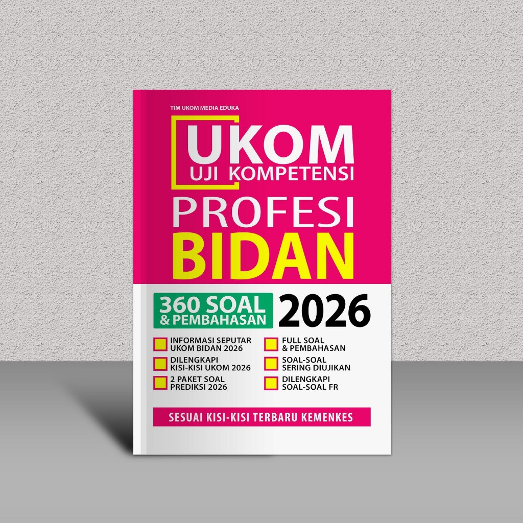 Buku UKOM Profesi Bidan 2026 - Uji Kompetensi Bidan 2026