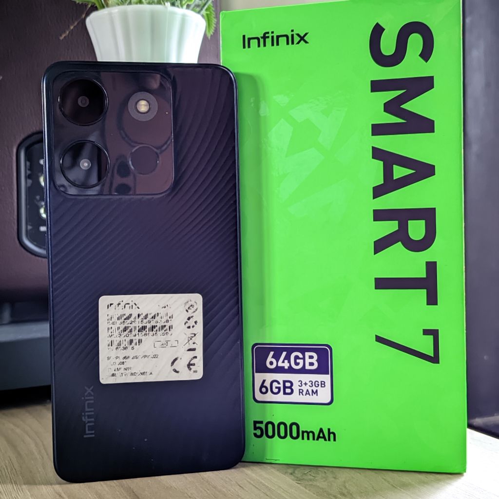 Infinix Smart 7 (3/64)Black Second