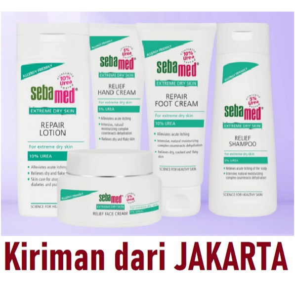 Sebamed Extreme Dry Skin Repair Foot Cream 100ml Krim Tumit Kaki Pecah Sebamed Relief Hand Cream Ure