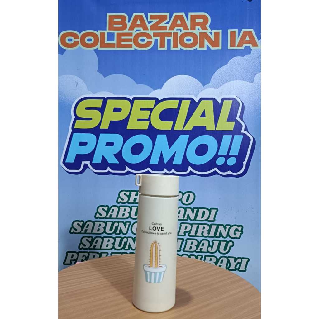 Souvenir Botol Minum Kaktus + Box, Tumbler Kaktus Botol Kaca Kaktus Aesthetic Botol Souvenir Pernika