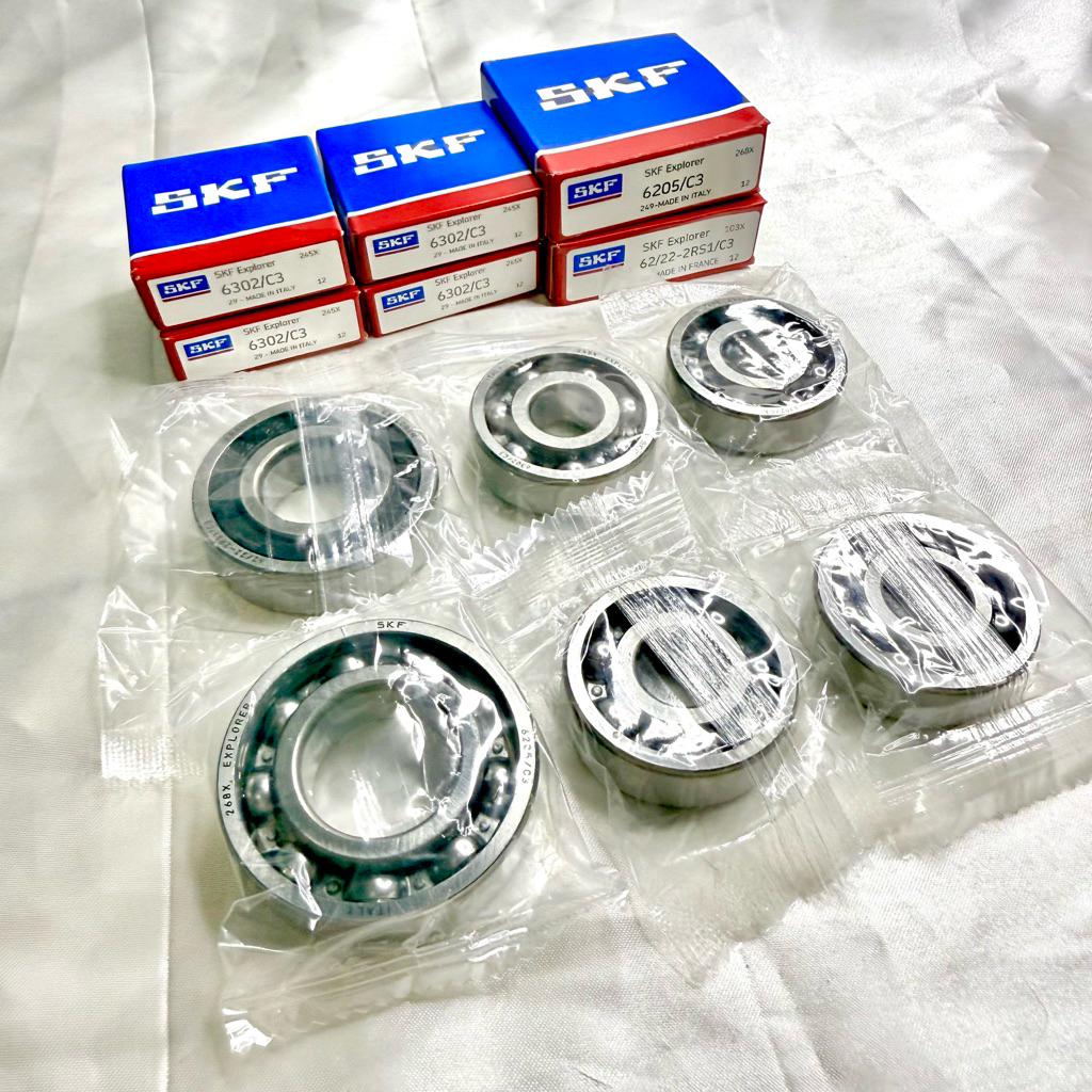 BEARING LAHAR RASIO SET PRIMAVERA VESPA MATIC SKF