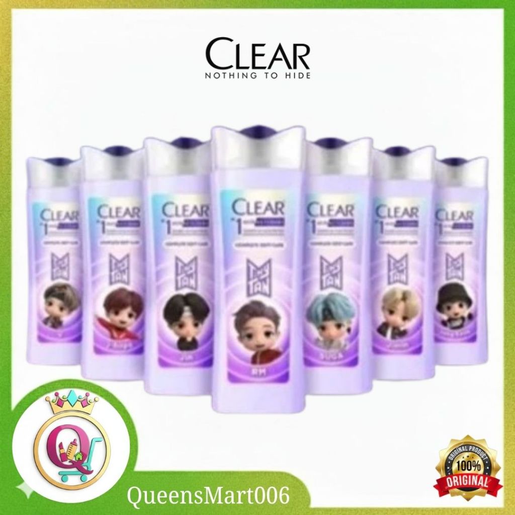 Clear Shampoo Anti Ketombe TinyTan 160 Ml