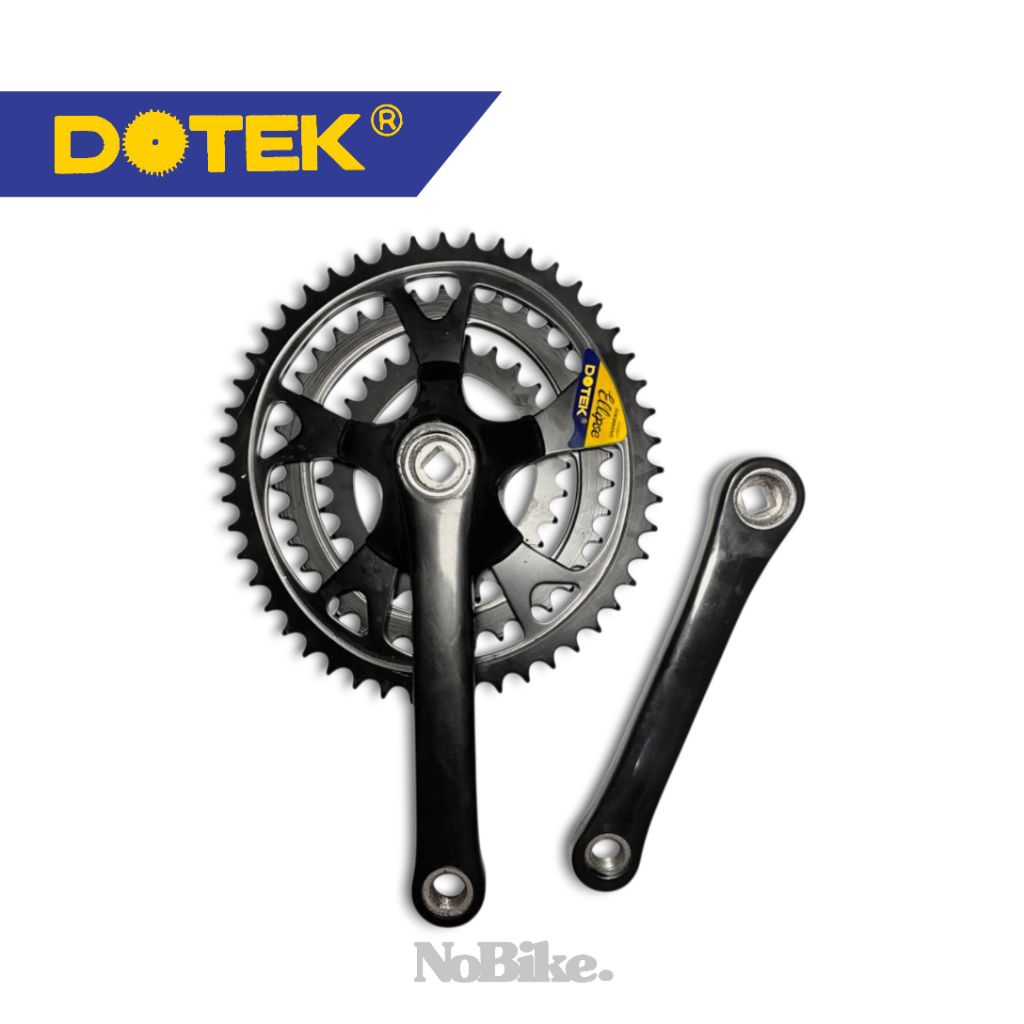 Crank Piringan Sepeda MTB/Federal/RoadBike Dotek Taiwan (NOS)