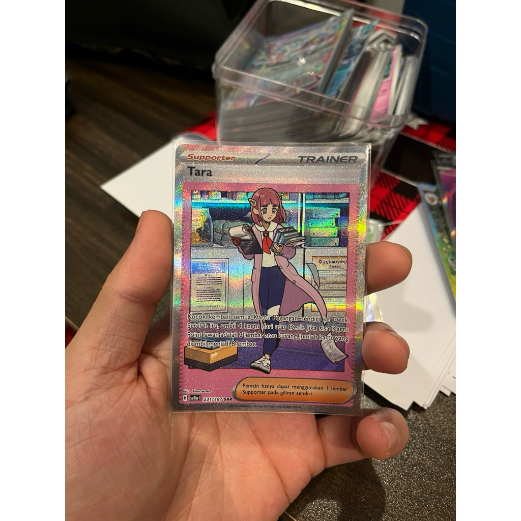 Tara SAR sv8a 231/187 Pokemon TCG Indonesia