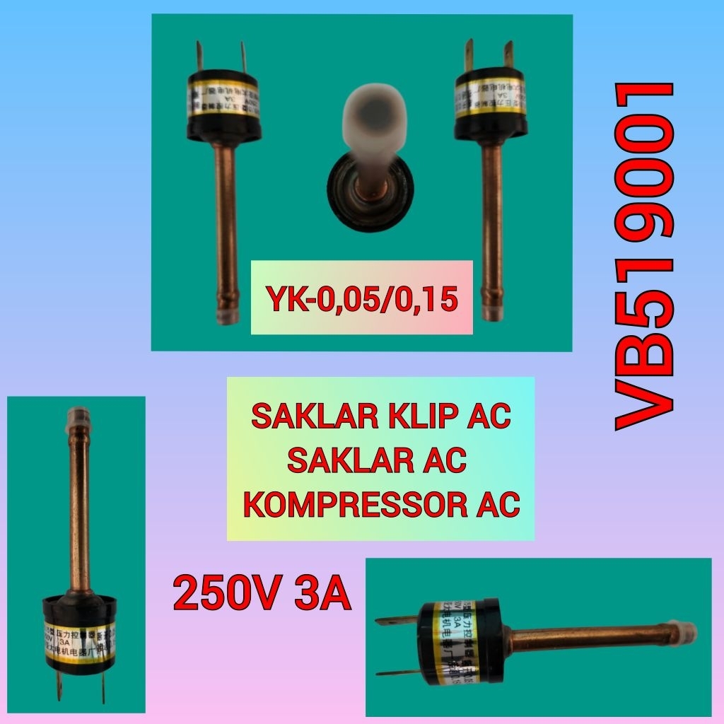 Saklar Klip Ac Saklar Siklus Saklar Kompressor Ac Tekanan Tinggi Dan Rendah
