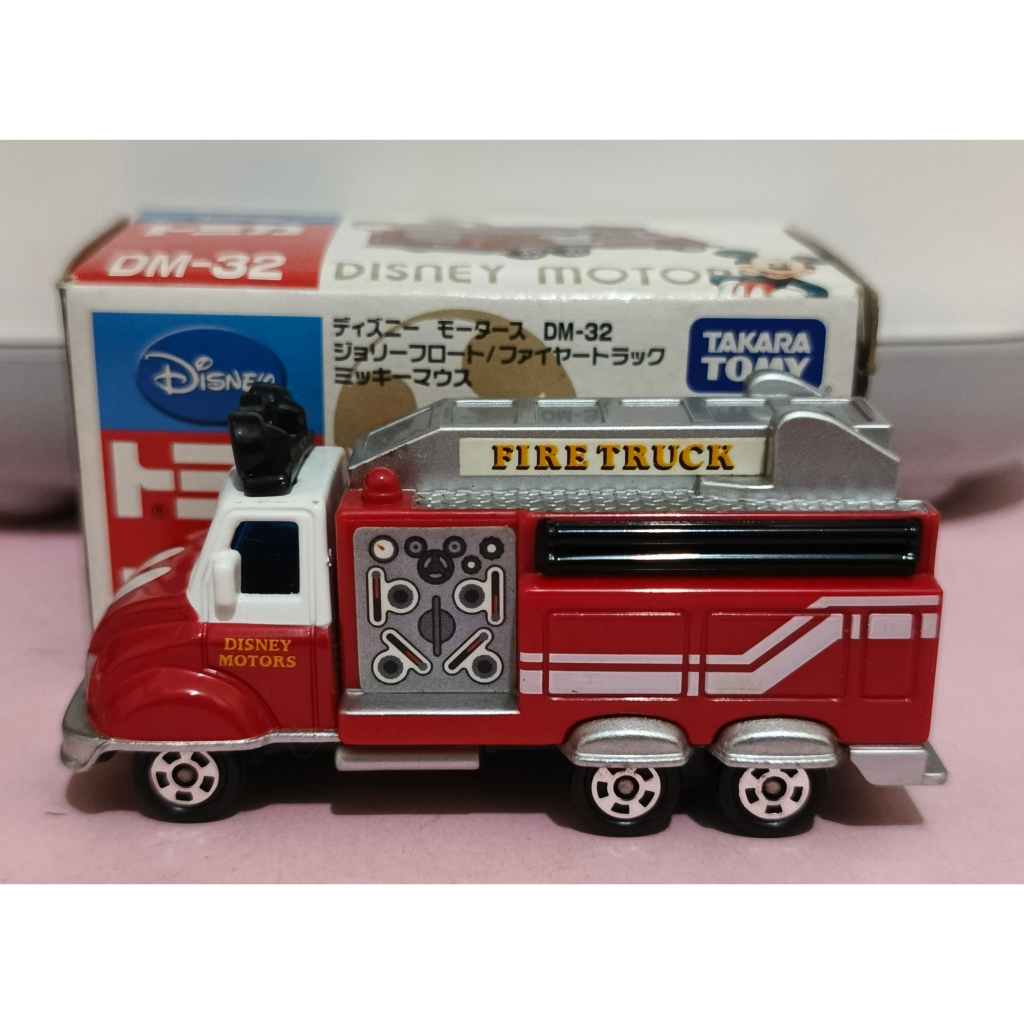 Takara Tomy Tomica Disney Motors DM-32 Jolly Float Fire Truck Mickey Mouse