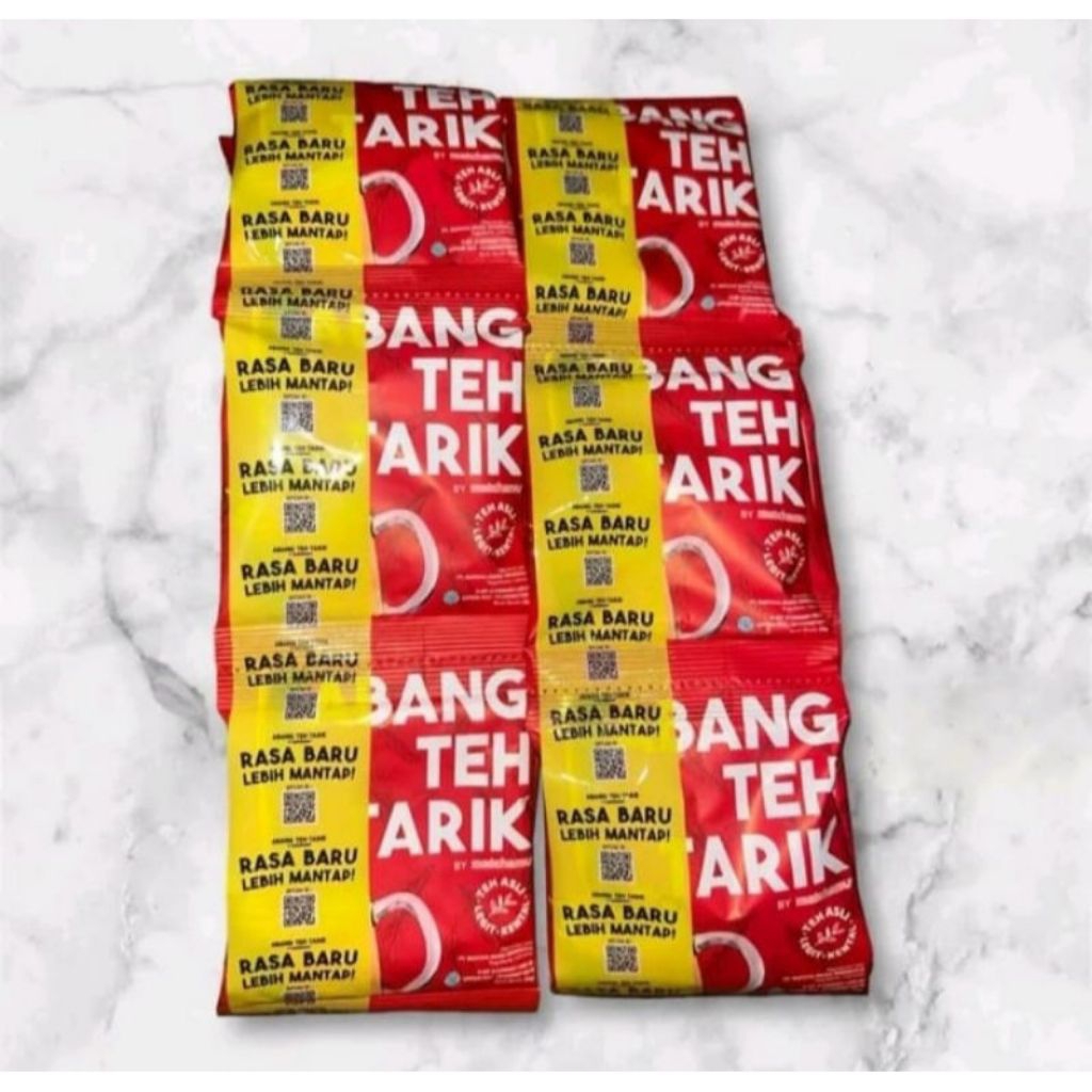 Abang Teh Tarik by Matchamu - 1 renceng isi 10 sachet