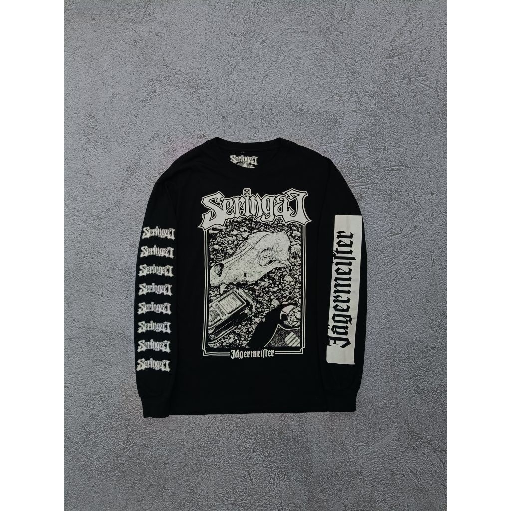 Longsleeve seringai x jagermeister "COMP LS"