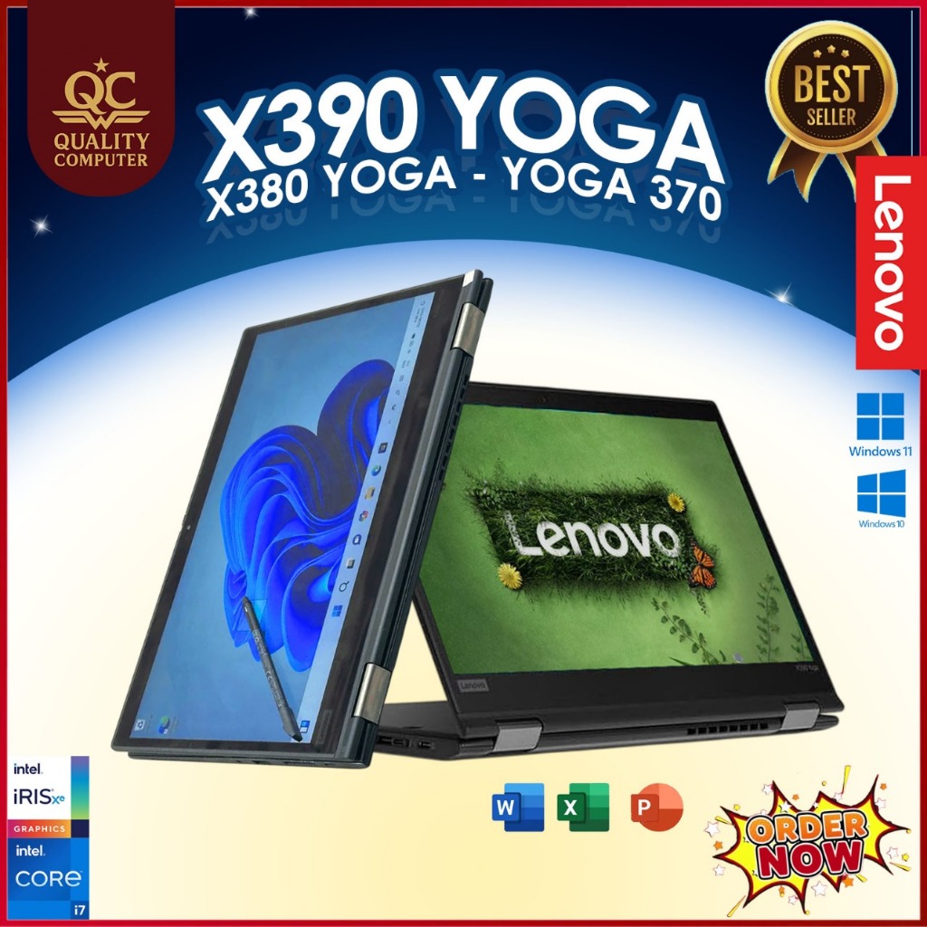 Lenovo Thinkpad 2 in1 Touch Yoga X390 / X380 | Thinkpad Yoga 370 260 Intel i7 i5 16GB 512GB