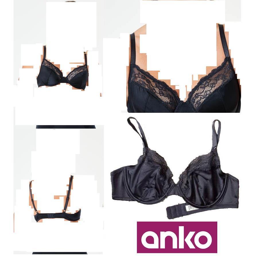 Bra Anko Nonpad Color Midnight Blue Lace List