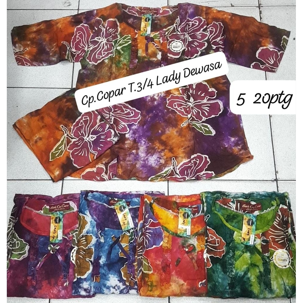 cap copar ABG motif baru