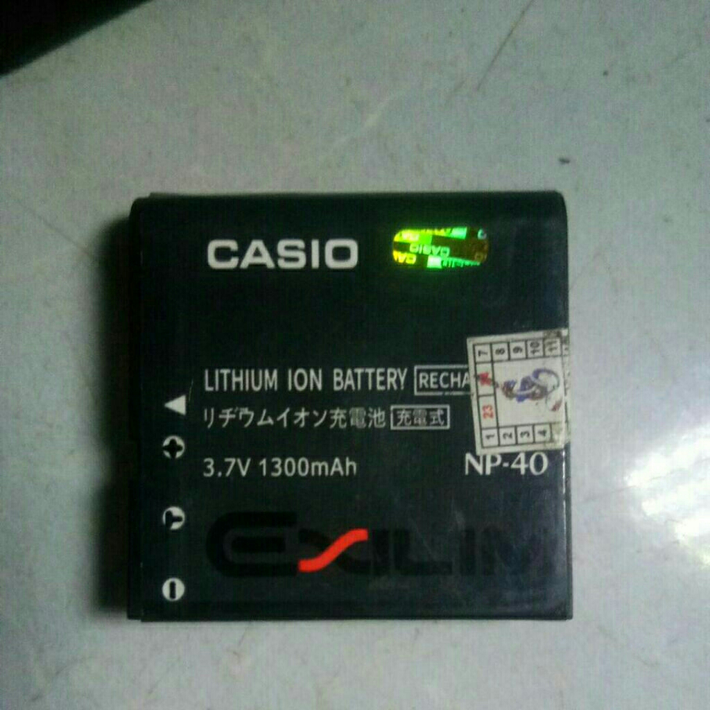 baterai Casio NP40