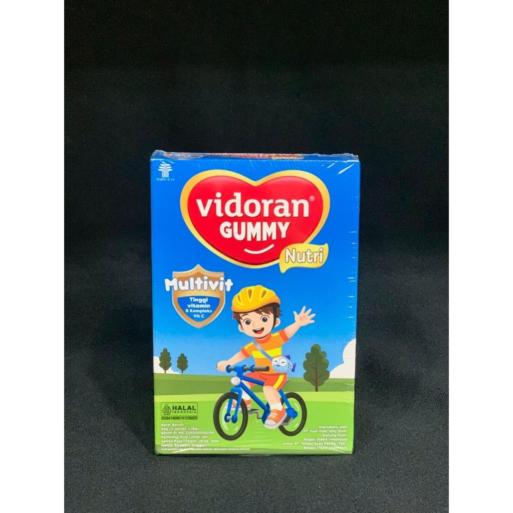 MULTIVITAMIN ANAK - VIDORAN GUMMY ALL VARIANT /Sachet