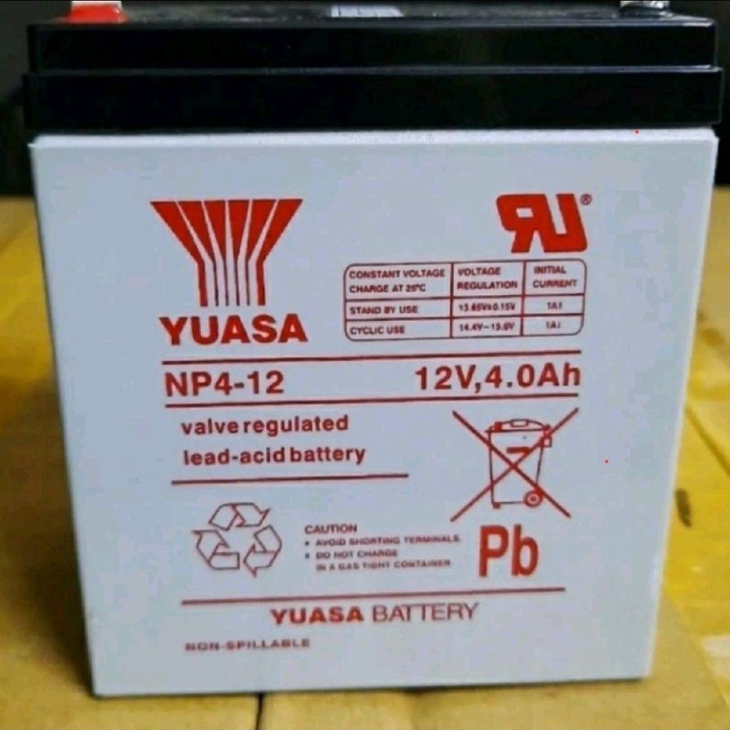BATTERY Yuasa np4-12 4ah