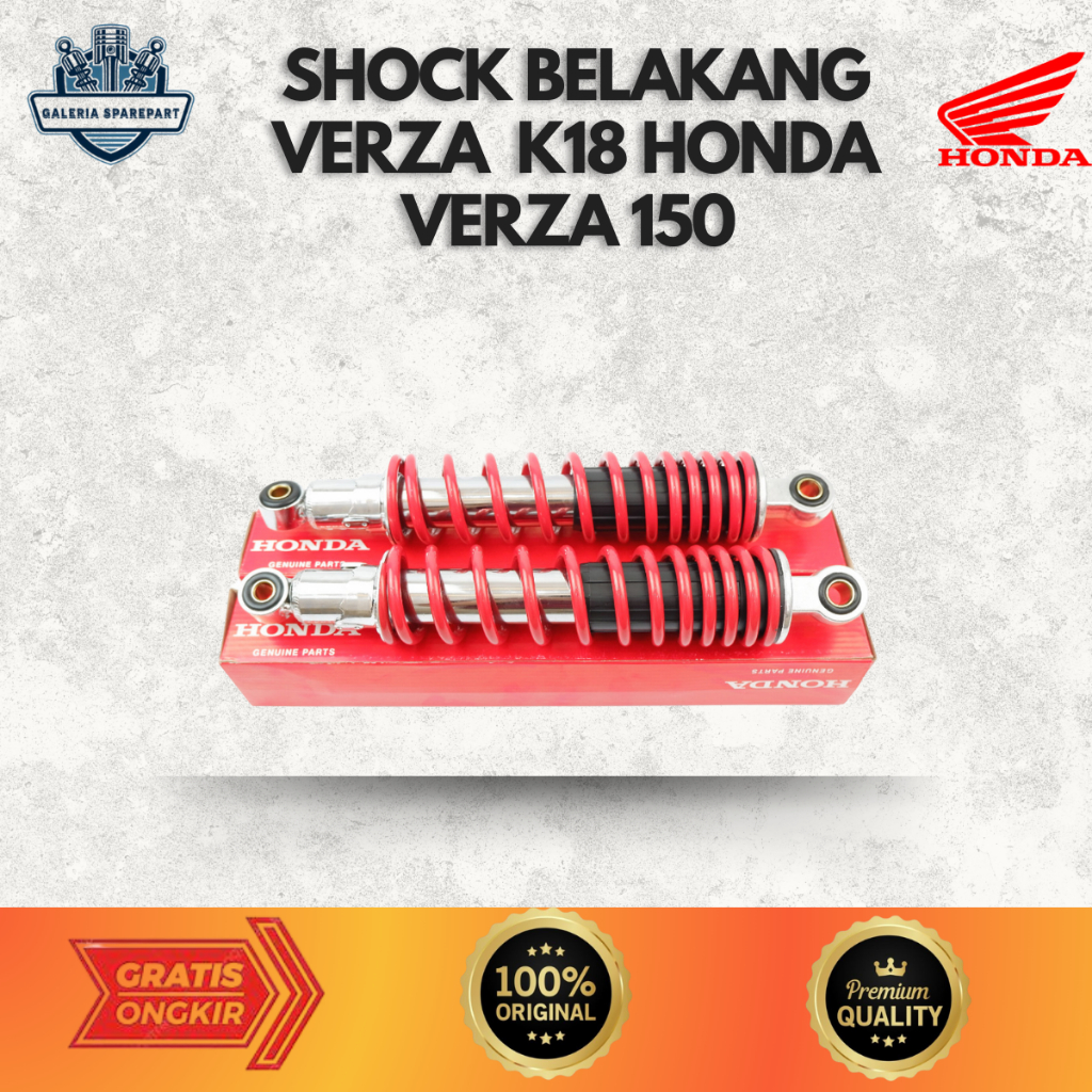 shock belakang verza  K18 Honda Verza 150 Galeria sparepart motor